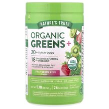 Organic Greens+ Strawberry Kiwi Супергринс Nature's Truth
