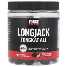 Тонгкат Алі Longjack Tongkat Ali Gummies Force Factor Тонгкат Алі Longjack Tongkat Ali Gummies Force Factor