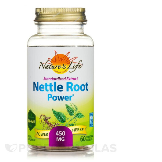Основное фото товара Nettle Root Power Основное фото товара Natures Life, Крапива, Nettle Root Power, 60 капсул