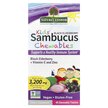 Фото товару Kid's Sambucus Chewables Black Elderberry, Чорна Бузина, 45 