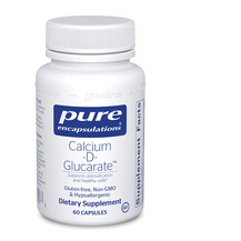 Кальцій Д Глюкарат Calcium-D-Glucarate Pure Encapsulations Кальцій Д Глюкарат Calcium-D-Glucarate Pure Encapsulations