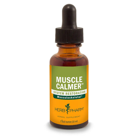 Основне фото товару Muscle Calmer Основне фото товару Herb Pharm, Muscle Calmer, Трави, 30 мл