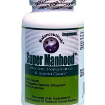 Super Manhood Поддержка Либидо Balanceuticals 60 капсул