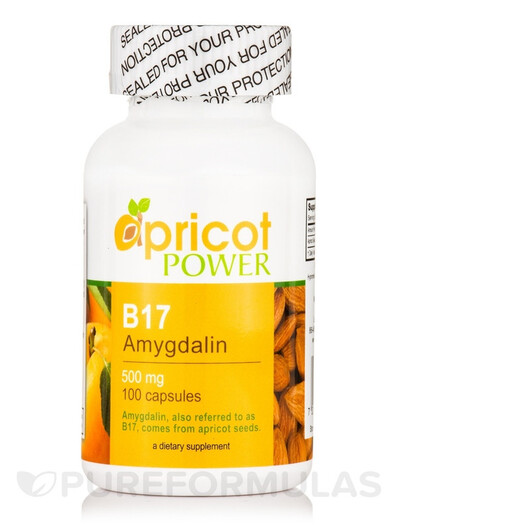Основное фото товара Apricot Power, Витамин В17 500 мг, B17 Amygdalin 500 mg, 100 капс