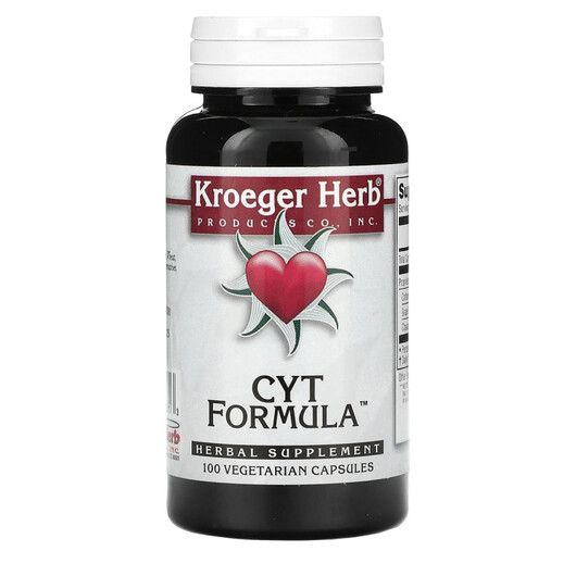 Основне фото товару CYT Formula Основне фото товару Kroeger Herb, CYT Formula, Трави, 100 капсул