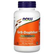 Пробіотики Gr8-Dophilus NOW Foods 120 капсул Пробіотики Gr8-Dophilus NOW Foods 120 капсул