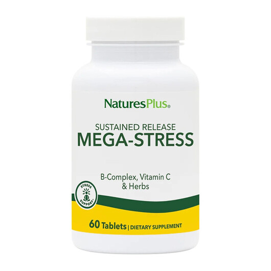 Основное фото товара Sustained Release Mega-Stress Основное фото товара Поддержка стресса, Sustained Release Mega-Stress, 60 таблеток