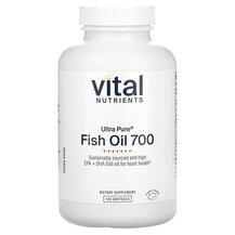 Ultra Pure Fish Oil 700 Lemon Омега 3 Vital Nutrients