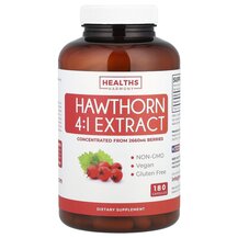 Hawthorn 4:1 Extract 2660 mg Боярышник Healths Harmony Hawthorn 4:1 Extract 2660 mg Боярышник Healths Harmony