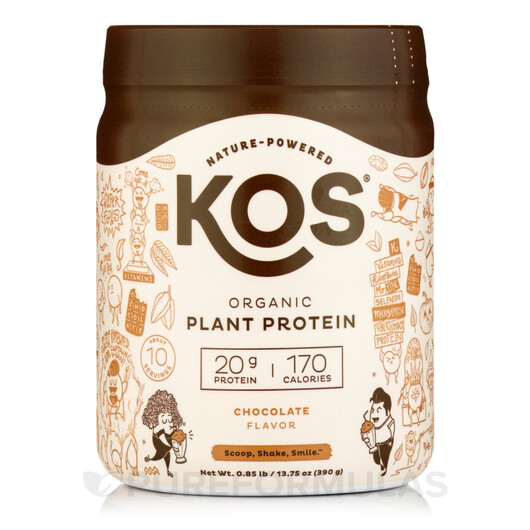Основное фото товара Organic Plant Protein Powder Chocolate Flavor Основное фото товара Organic Plant Protein Powder Chocolate Flavor, Протеин Веганский,