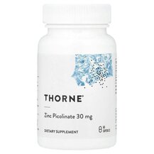 Zinc Picolinate 30 mg Пиколинат Цинка NSF Thorne 60 капсул