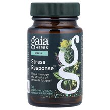 Stress Response Поддержка стресса Gaia Herbs 30 капсул