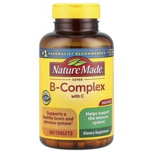 Super-B Complex with Vitamin C B-комплекс Nature Made Super-B Complex with Vitamin C B-комплекс Nature Made