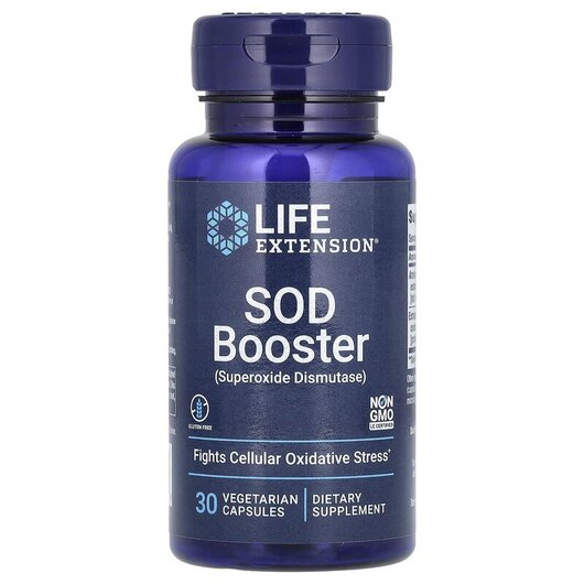 Основне фото товару SOD Booster Основне фото товару Life Extension, SOD Booster, 30 капсул