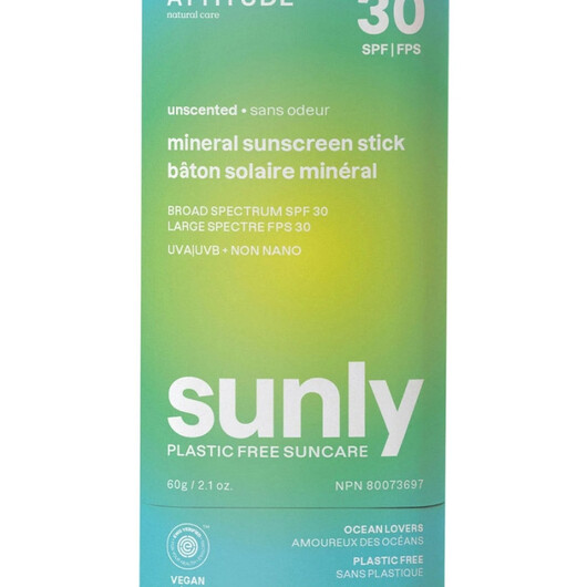 Основне фото товару Sunly Mineral Sunscreen Stick SPF Основне фото товару Sunly Mineral Sunscreen Stick SPF, Сонцезахисний засіб, 2.1 oz
