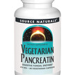Фото товара Source Naturals, Панкреатин, Vegetarian Pancreatin, 60 капсул