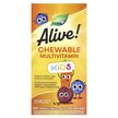 Фото товара Alive! Kids Chewable Complete Multivitamin Фото товара Nature's Way, Мультивитамины, Alive! Kids Chewable Multi, 12