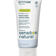 Крем Sensitive Natural Hand Cream - Unscented ATTITUDE