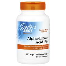 Альфа-ліпоєва кислота 150 мг Alpha Lipoic Acid Doctor's Альфа-ліпоєва кислота 150 мг Alpha Lipoic Acid Doctor's