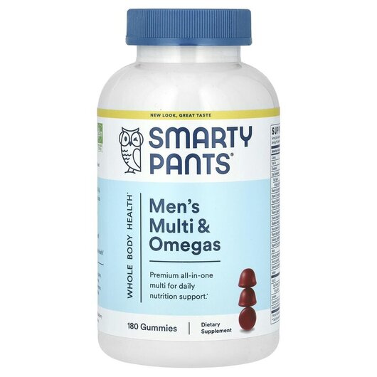 Основное фото товара Men's Formula Основное фото товара SmartyPants, Мультивитамины, Men's Formula, 180 таблеток