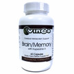 Фото товару Brain/Memory with Huperzine A Фото товару Vinco, Brain/Memory with Huperzine A, Підтримка мозку, 60 капсул