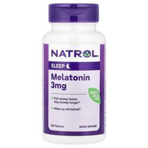 Мелатонін Melatonin 3 mg Natrol 120 таблеток