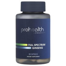 Full Spectrum Ginseng Женьшень ProHealth Longevity