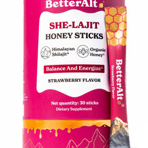 Мед SHE-Lajit Honey Sticks Strawberry Flavor BetterAlt