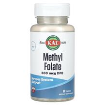 Метилфолат 800 мкг Methyl Folate 800 mcg KAL 90 таблеток Метилфолат 800 мкг Methyl Folate 800 mcg KAL 90 таблеток