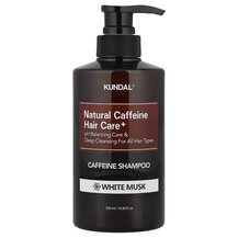 Natural Caffeine & Intensive Scalp Care+ Shampoo White