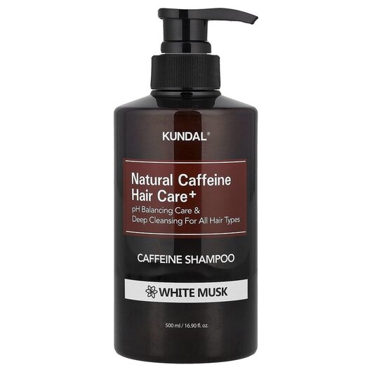 Основное фото товара Natural Caffeine & Intensive Scalp Care+ Shampoo White, Шампу