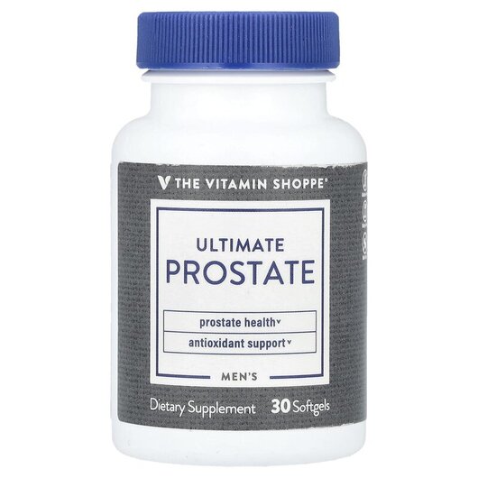 Основное фото товара TheVitaminShoppe, Поддержка простаты, Ultimate Prostate, 30 капсу