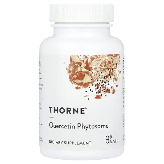 Основное фото товара Thorne, Кверцетин, Quercetin Phytosome, 60 капсул