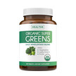 Фото товару Organic Super Greens Фото товару Healths Harmony, Organic Super Greens, Супергрінс, 120 таблеток
