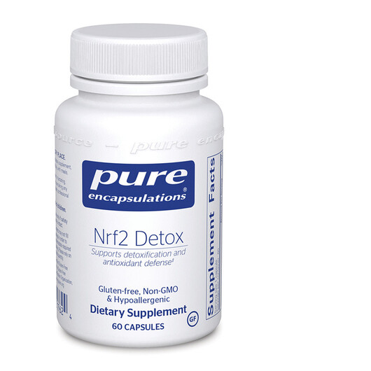 Основне фото товару Pure Encapsulations, Nrf2 Detox, Детокс та очищення, 60 капсул
