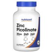 Фото товара Nutricost, Цинк Пиколинат, Zinc Picolinate 30 mg, 240 капсул
