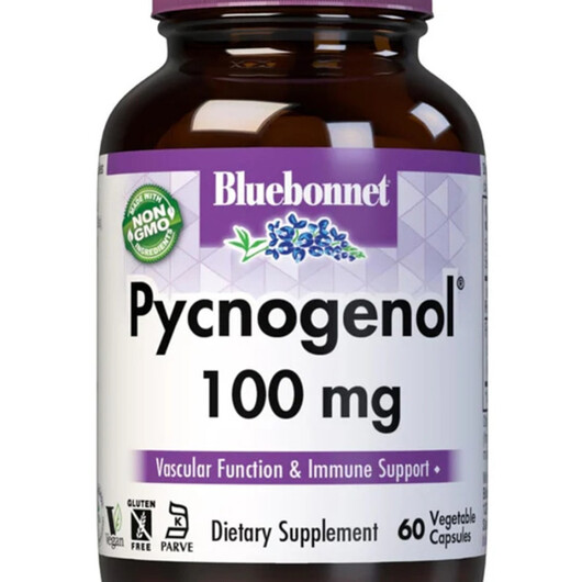 Основное фото товара Pycnogenol Основное фото товара Bluebonnet Nutrition, Пикногенол, Pycnogenol, 60 капсул