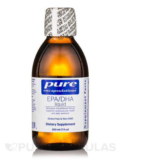 Основне фото товару EPA/DHA Liquid Lemon Flavor Основне фото товару EPA/DHA Liquid Lemon Flavor, Омега ЕПК ДГК, 200 мл