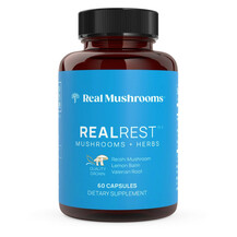 Підтримка сну RealRest Mushrooms + Herbs - Reishi Valerian