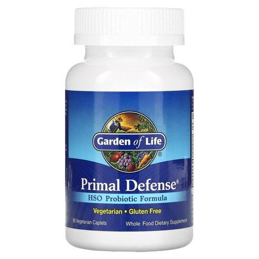 Основное фото товара Primal Defense HSO Probiotic Formula Основное фото товара Garden of Life, Пробиотики, Primal Defense HSO Probiotic, 90 капс
