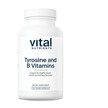 Фото товару Tyrosine and B Vitamins Фото товару Vital Nutrients, Tyrosine and B Vitamins, L-Тирозин, 100 капсул