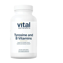 Tyrosine and B Vitamins L-Тирозин Vital Nutrients Tyrosine and B Vitamins L-Тирозин Vital Nutrients