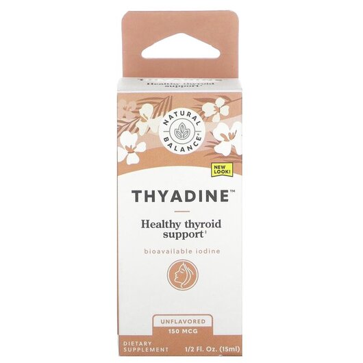 Основное фото товара Thyadine Healthy Thyroid Support Unflavored, Поддержка щитовидной