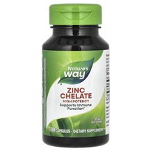 Хелат Цинку 30 мг Zinc Chelate 30 mg Nature's Way Хелат Цинку 30 мг Zinc Chelate 30 mg Nature's Way