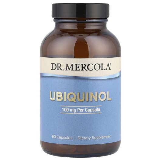 Основне фото товару Dr. Mercola, Ubiquinol, Убіхінол, 90 капсул
