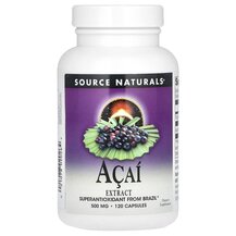 Acai Extract 500 mg 120 Acai Экстракт 500 мг Source