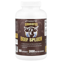 Яловичі органи Grassfed Beef Spleen, 500 mg Vitamatic Яловичі органи Grassfed Beef Spleen, 500 mg Vitamatic