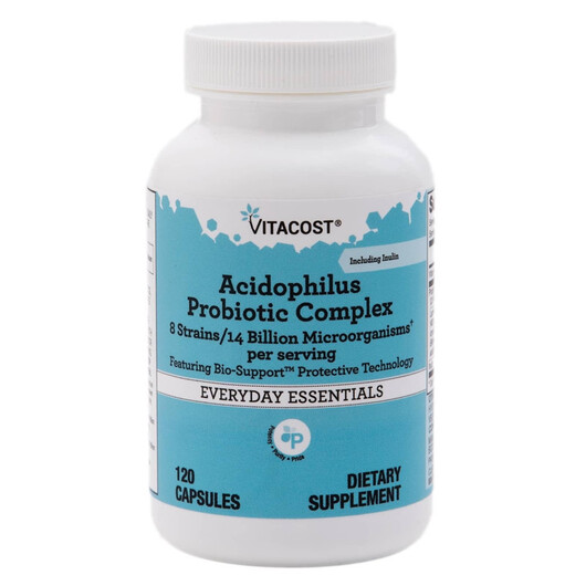 Основне фото товару Acidophilus Probiotic Complex 8 Strains, Лактобактерії Ацидофілус