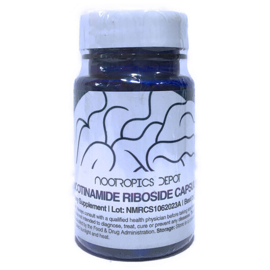 Основне фото товару Nicotinamide Riboside Capsules 300 mg Основне фото товару Nootropics Depot, Nicotinamide Riboside Capsules, НАД+, 30 капсул