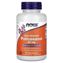 Extra Strength Policosanol Поликозанол 40 мг NOW Foods Extra Strength Policosanol Поликозанол 40 мг NOW Foods